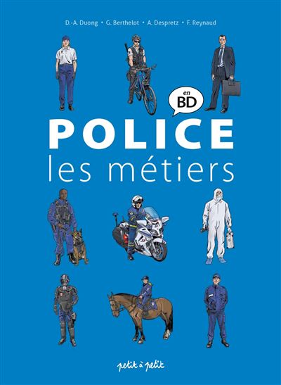 Police, les Métiers en BD