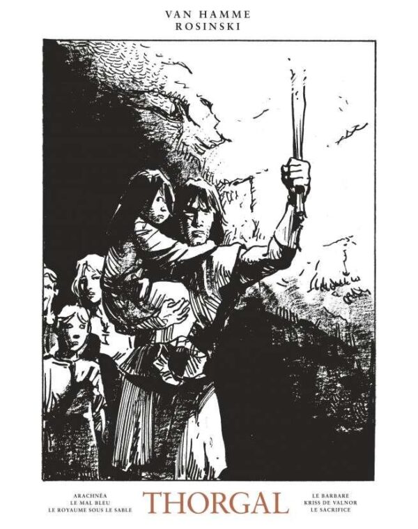 Intégrale Thorgal N/B, Tome 5 : Intégrale Thorgal N/B volume 5