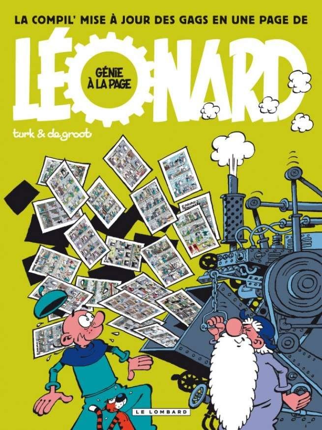 Léonard - Compilation, Tome 1 : Génie à la page. Encyclopédie mise à jour des inventions de Léonard