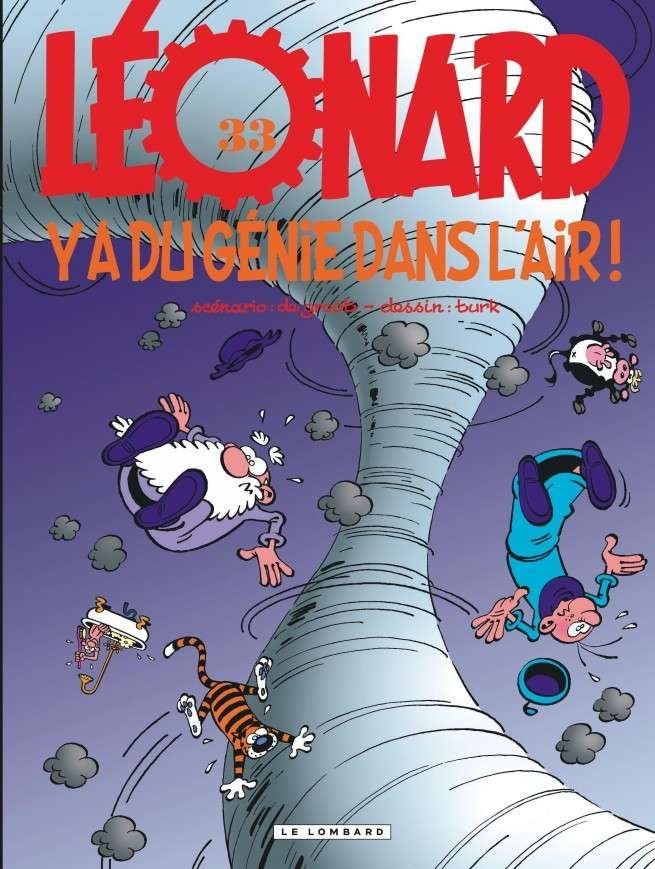 Léonard, Tome 33 : Y a du génie dans l'air !