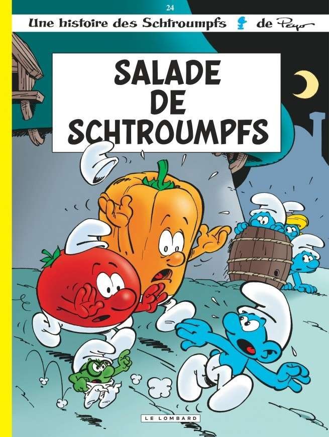 Les Schtroumpfs Lombard, Tome 24 : Salade de Schtroumpfs