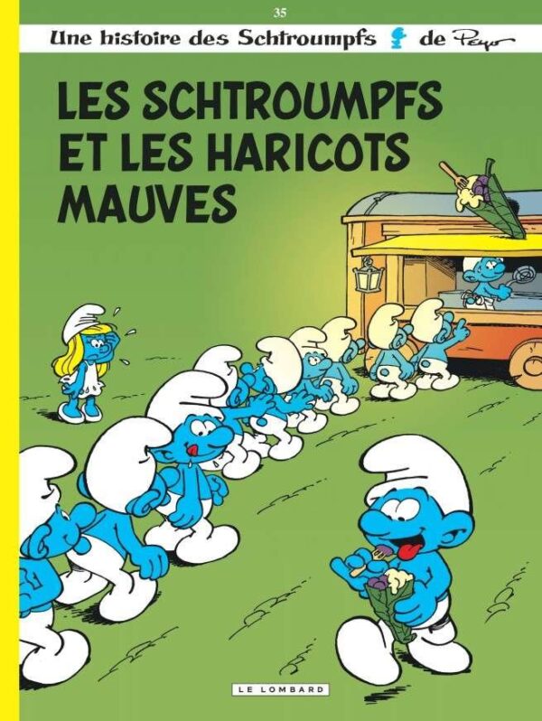 Les Schtroumpfs Lombard, Tome 35 : Les Schtroumpfs et les haricots mauves