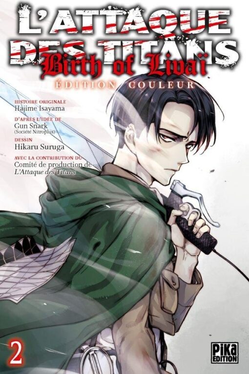 Vol.2 Attaque Des Titans (l') - Birth of Livai - Couleur