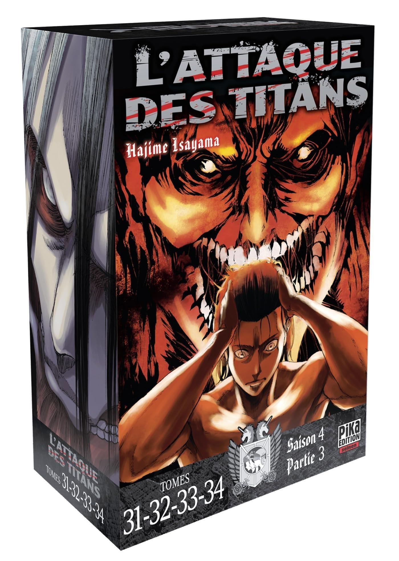 Vol.3 Attaque Des Titans (l') - Coffret - Saison 4