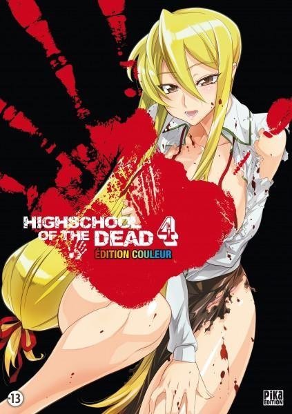 Vol.4 High school of the dead - Couleur