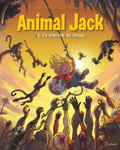 Animal Jack - tome 3  - La planète du singe