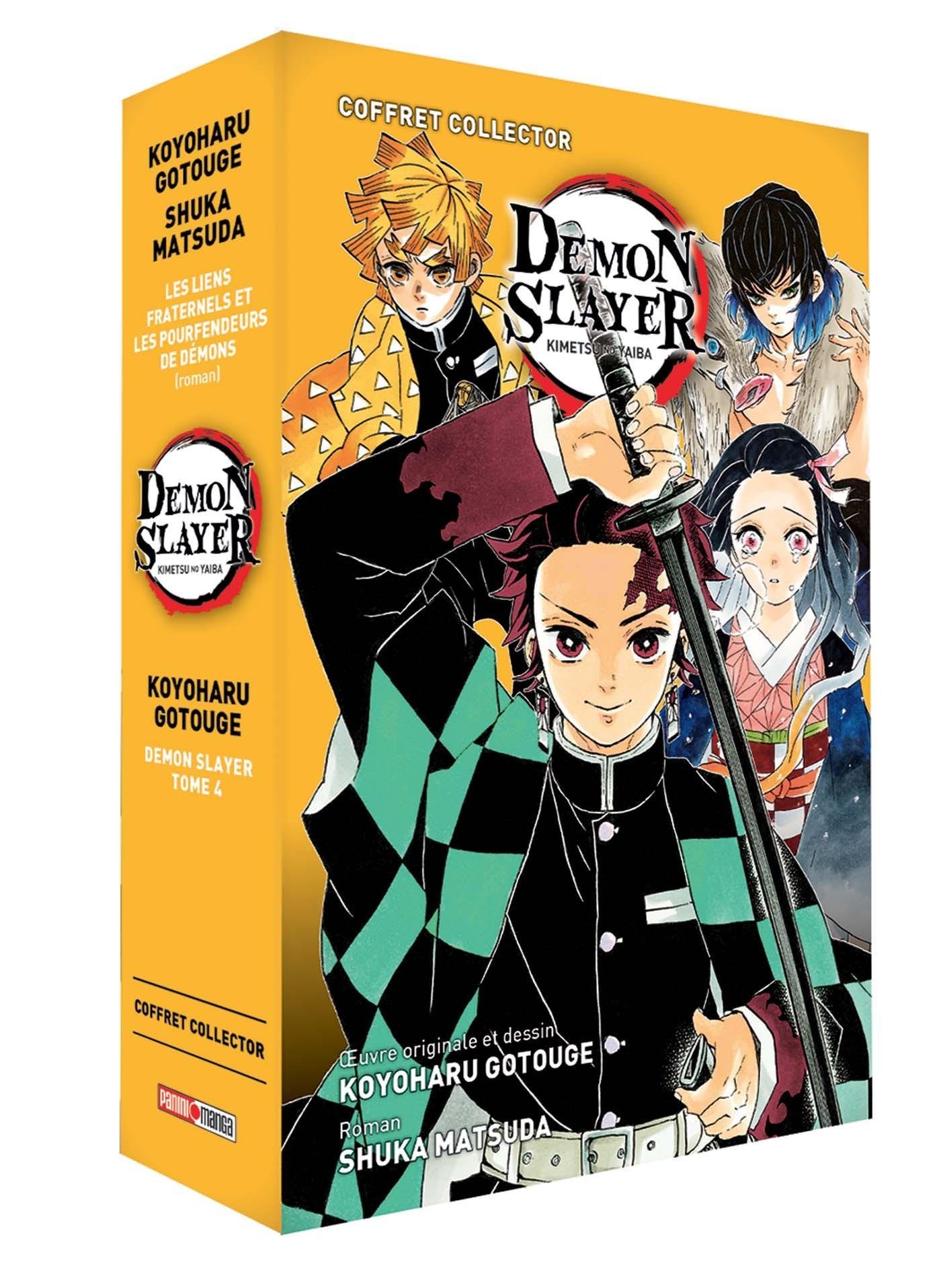 Demon Slayer - Roman jeunesse - Coffret