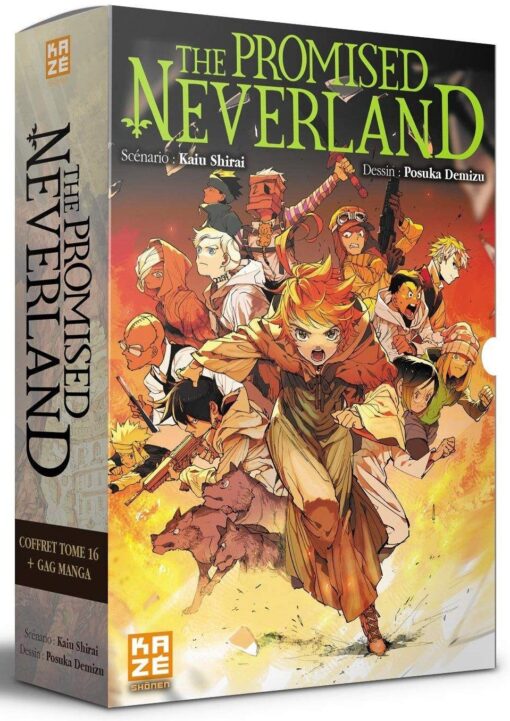 The Promised Neverland - Coffret T16 + Gag Manga