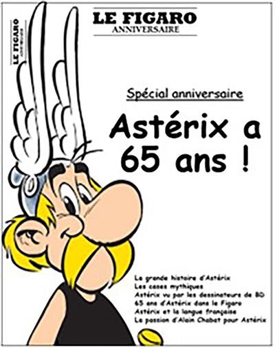 Astérix a 65 ans !