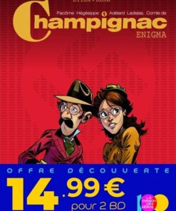 Bipack T2 + T1 (offert) Champignac