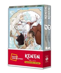 Ken'en - Comme chien et singe - pack spécial vol. 01 et 02 + carnet de notes offert
