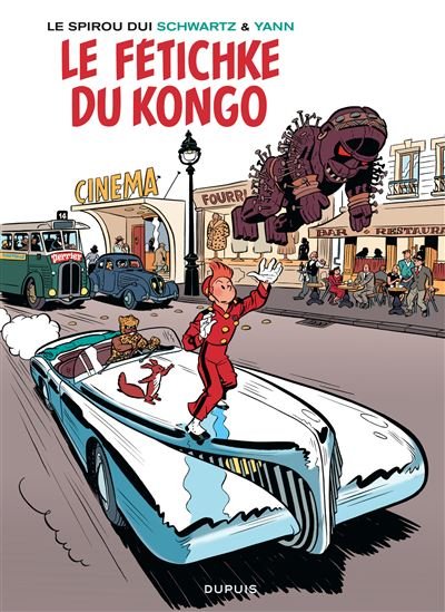 Le Spirou de ... - La femme léopard (bruxellois)