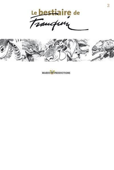 Le bestiaire de franquin recueil