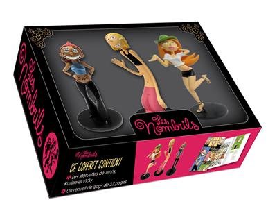 Coffret les nombrils (figurines) composition coffret : 1 livret de 32 pages + 3 figurines