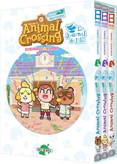 Animal Crossing - Le Journal de l'île - Coffret T01 à T03 NED