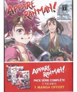 Appare Ranman ! - Pack promo vol. 01 à 03 - édition limitée
