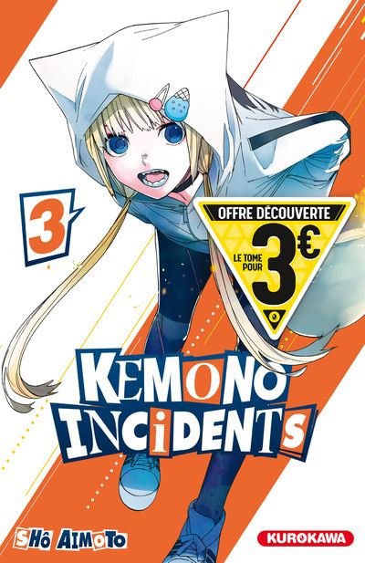Kemono Incidents - tome 3 - Offre Découverte