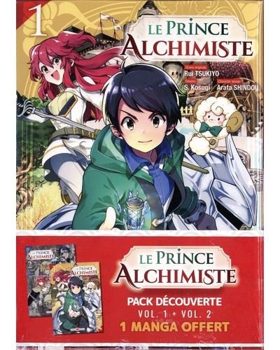 Le Prince alchimiste - Pack promo vol. 01 et 02 - édition limitée
