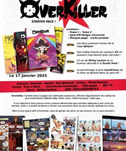 Pack Overkiller  T01 & T02 + goodies
