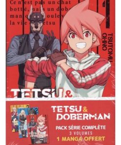 Tetsu & Doberman - Pack promo vol. 01 à 03 - édition limitée