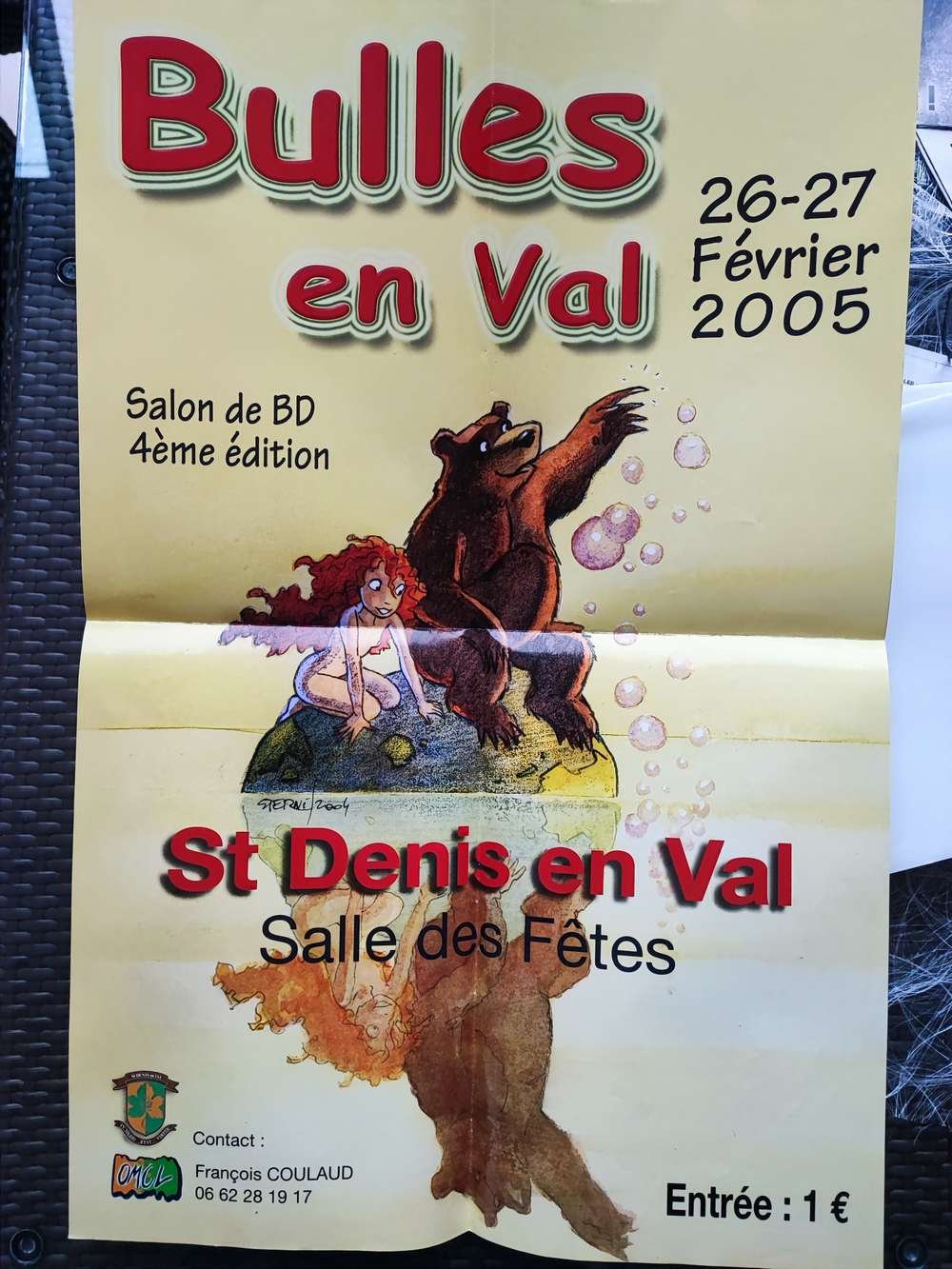 Affiche Festival BD - Bulles en Val 2005