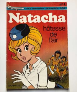 Natacha - T1 - Réédition rare dite "au téton"