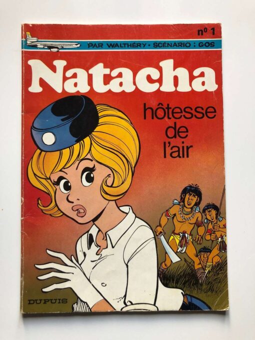Natacha - T1 - Réédition rare dite "au téton"