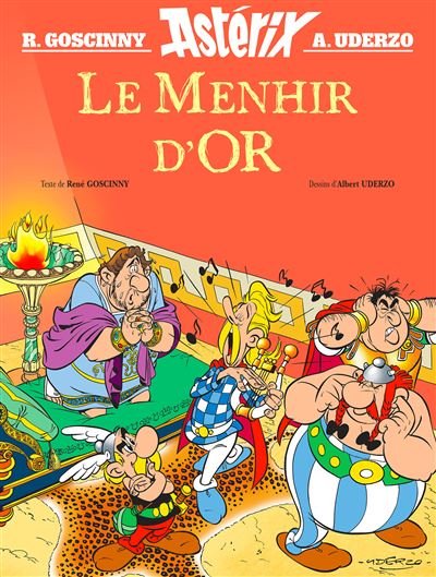 Astérix - Album illustré - le Menhir d'Or (Hors collection)