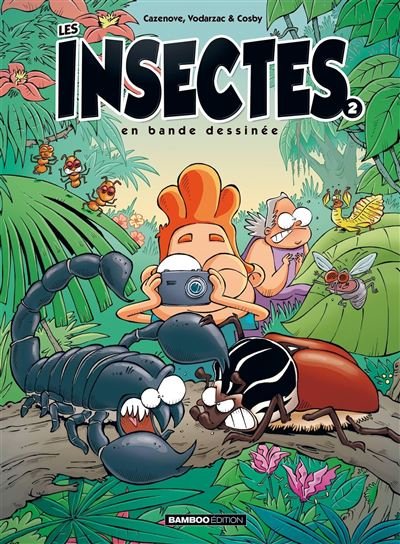 Les Insectes en BD - tome 02 - top humour 2023