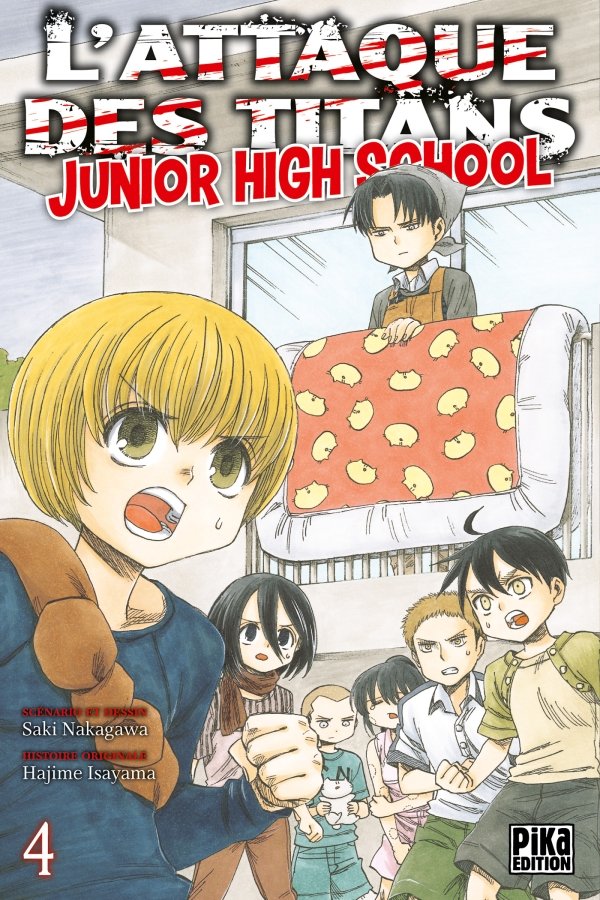 Vol.4 Attaque Des Titans (l') - Junior High School