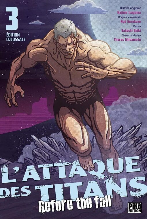 Vol.3 Attaque Des Titans (l') - Before the Fall  - Edition colossale