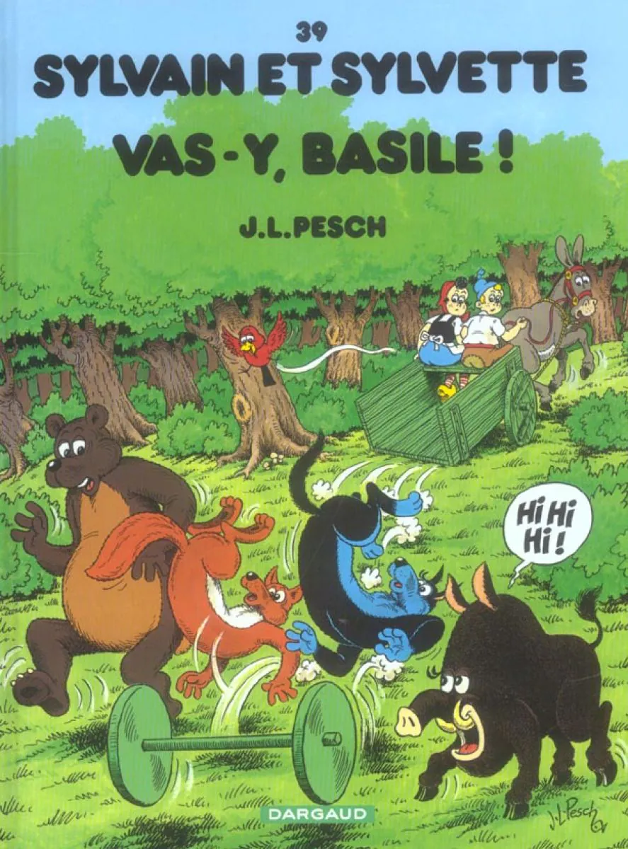 Sylvain et Sylvette - Tome 39 Vas-y Basile !
