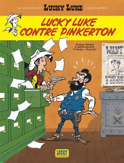 Les Aventures de Lucky Luke d'après Morris - Tome 4 Lucky Luke contre Pinkerton