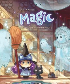 Magic La fillette aux cheveux violets