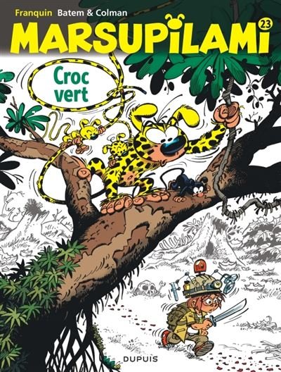 Marsupilami,23:croc vert