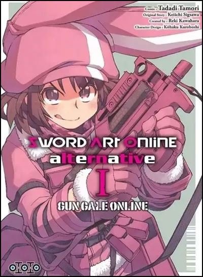 PACK Sword Art Online - Alternative- Gun Gale Online 2=3