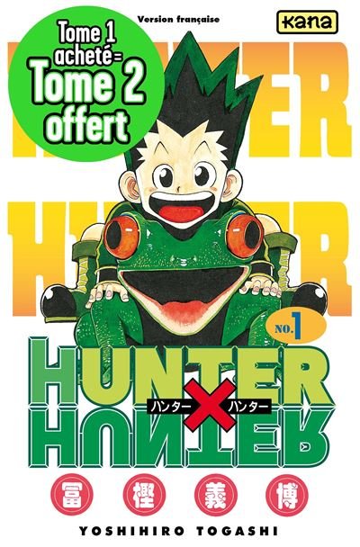 Pack 1+1 Hunter x Hunter (T1+T2) -  OP 1+1 Kana 2025