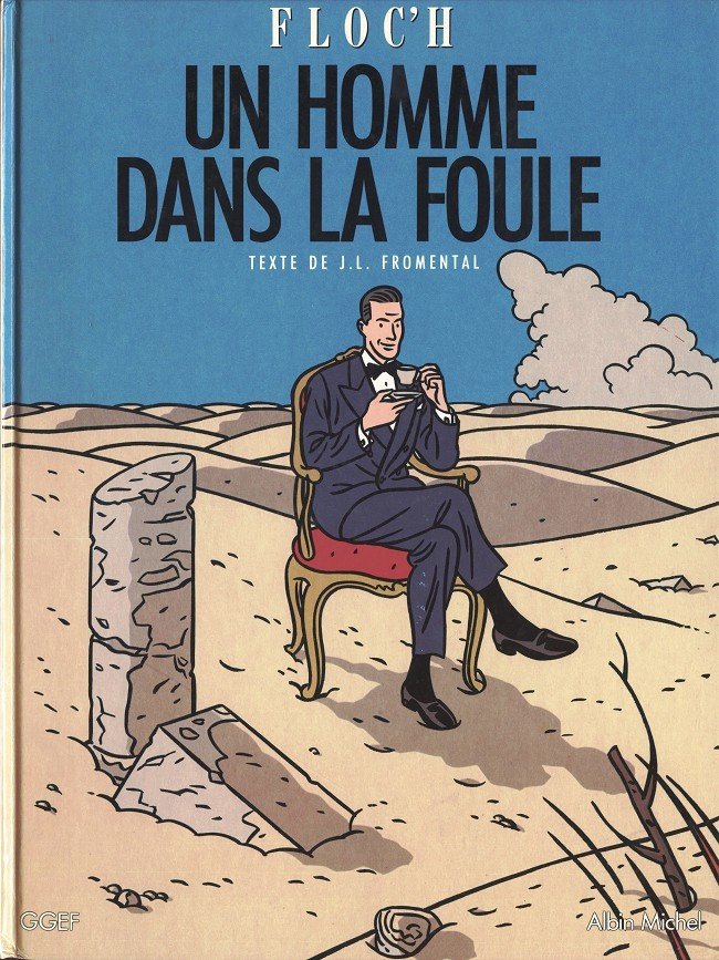 Un homme dans la foule