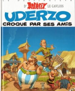 Uderzo croqué par ses amis
