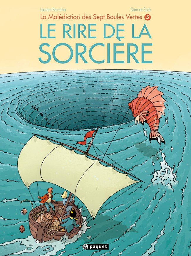 La Malédiction des sept boules vertes Tome 5