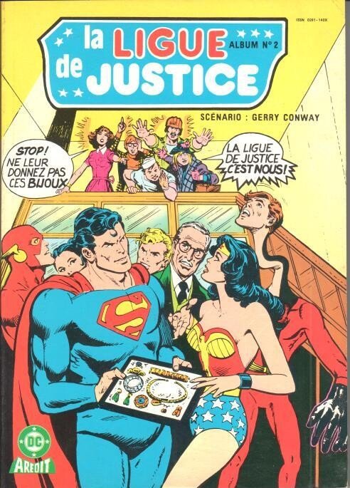 La Ligue de justice Album N° 2