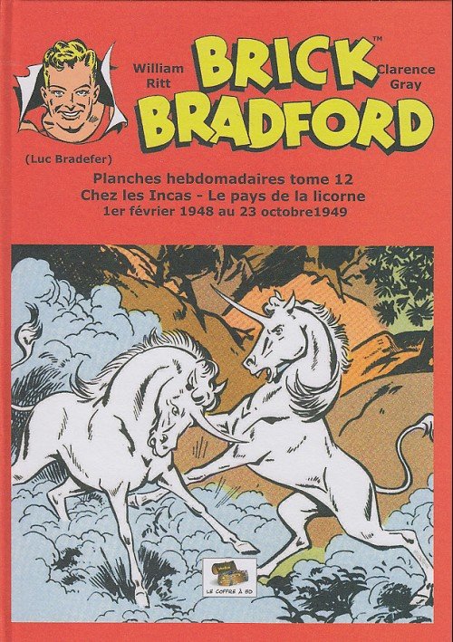 Brick Bradford Planches hebdomadaires Tome 12