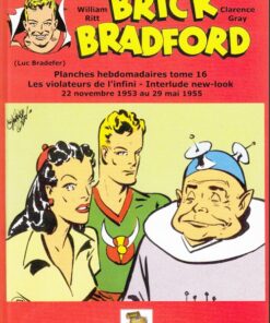 Brick Bradford Planches hebdomadaires Tome 16