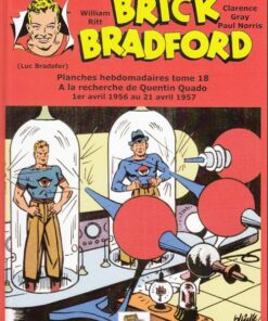 Brick Bradford Planches hebdomadaires Tome 18