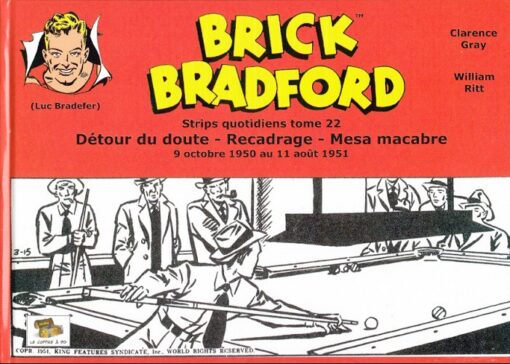 Brick Bradford Strips quotidiens Tome 22