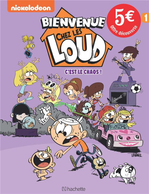Bienvenue chez les Loud Tome 1