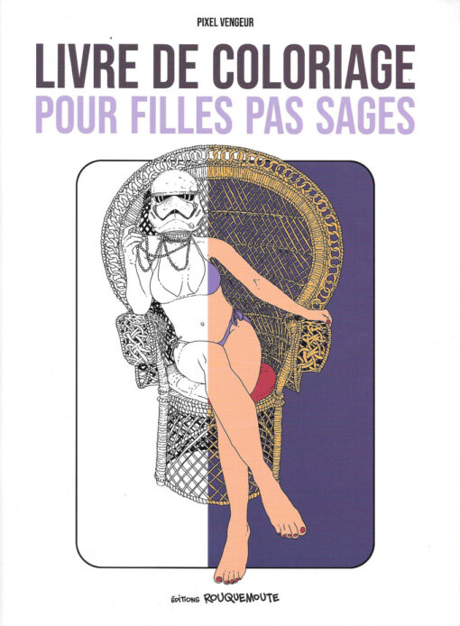 Livre de coloriage pour filles pas sages
