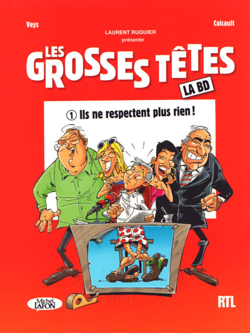Les grosses Têtes - la B.D 1