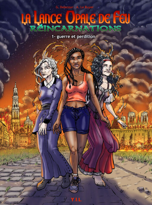 Ariane Dabo La Lance Opale de Feu / Réincarnations Tome 1