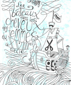 Les bateaux dans les cheveux des femmes du XVIIIe siècle